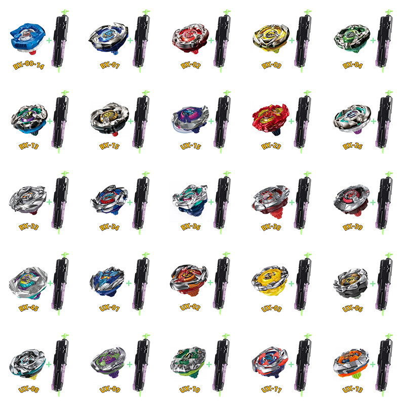 Piões , Beyblade X BX UX ,-16 15 11 09 ,-45 36 23 14 , Todas As Séries De Giroscópio De Combate De Metal Com Lançador , 