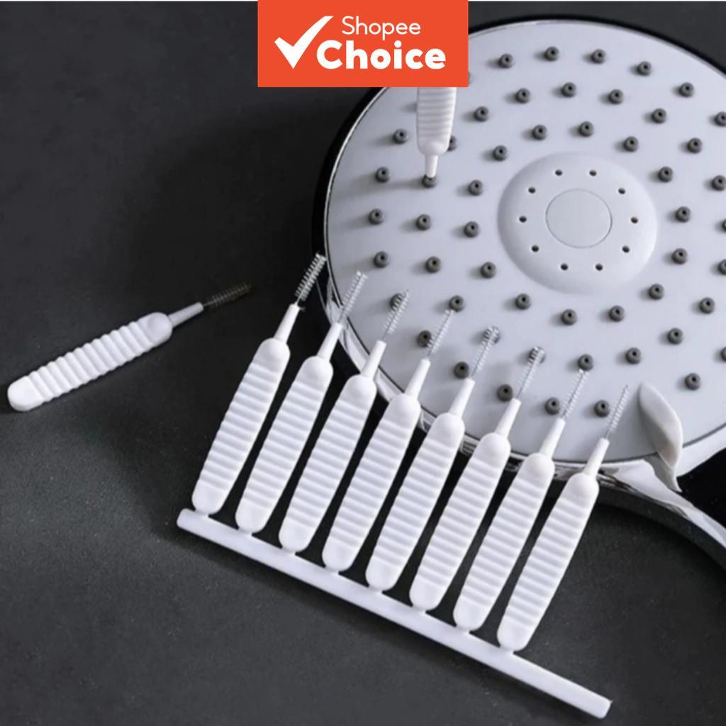 Conjunto De Escova De Limpeza De Ralo De Chuveiro Com Mini Limpador De Telefone Multiuso