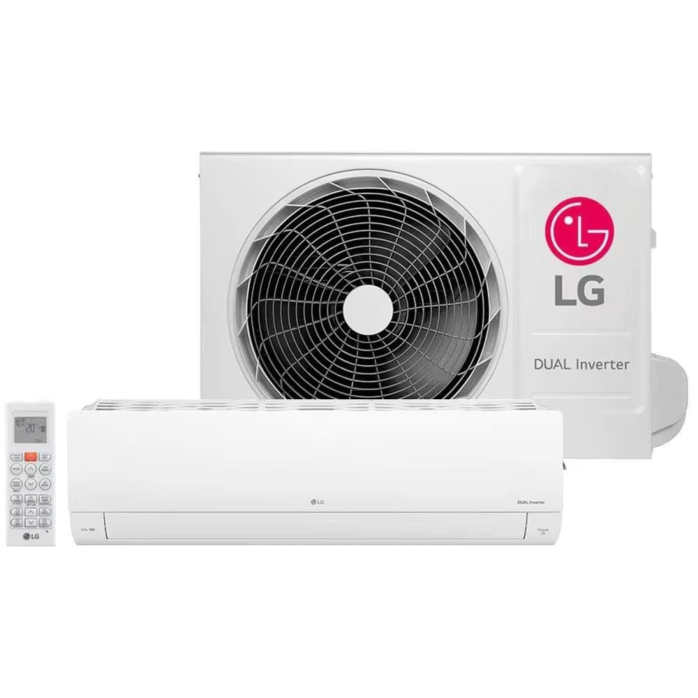 Ar-Condicionado Split LG S3-Q09AA31C Wi-Fi AI Dual Inverter Voice 9.000 BTUs Frio 220V