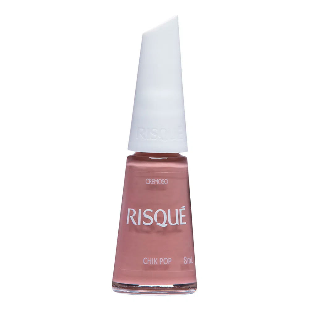 Esmalte Risqué Cor Chick Pop 8ml em Oferta na Shopee