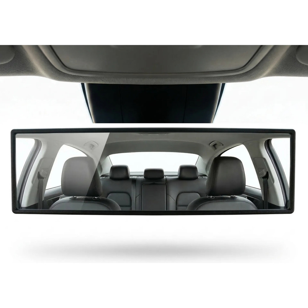 Retrovisor Panorâmico Convexo Universal 30cm Anti Ponto Cego