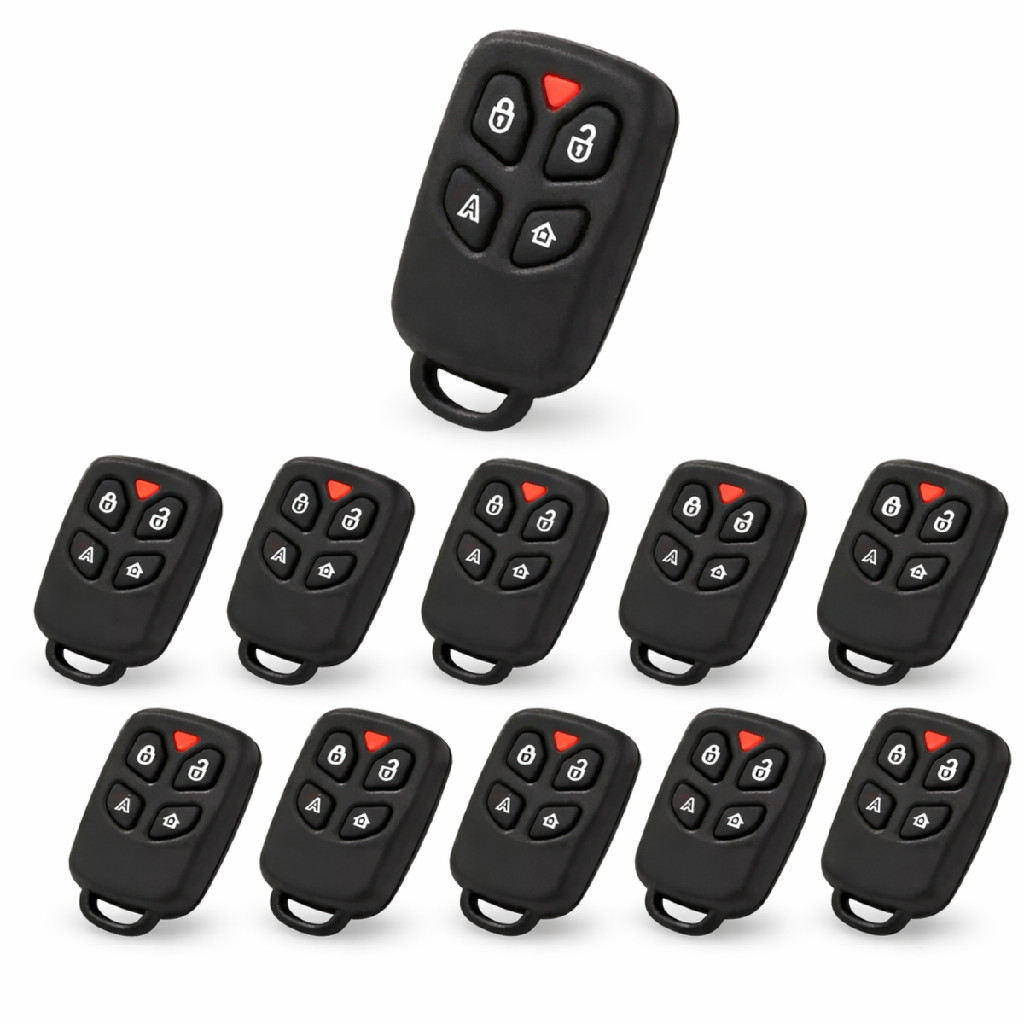 Kit 10 Capa Carcaça Para Controle Alarme Positron Px40