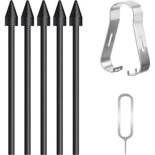 BlingKingdom 5 Pontas de Substituição para Stylus com Pino Ejetor de SIM e Ferramenta de Remoção, Pontas S Pen Compatíve