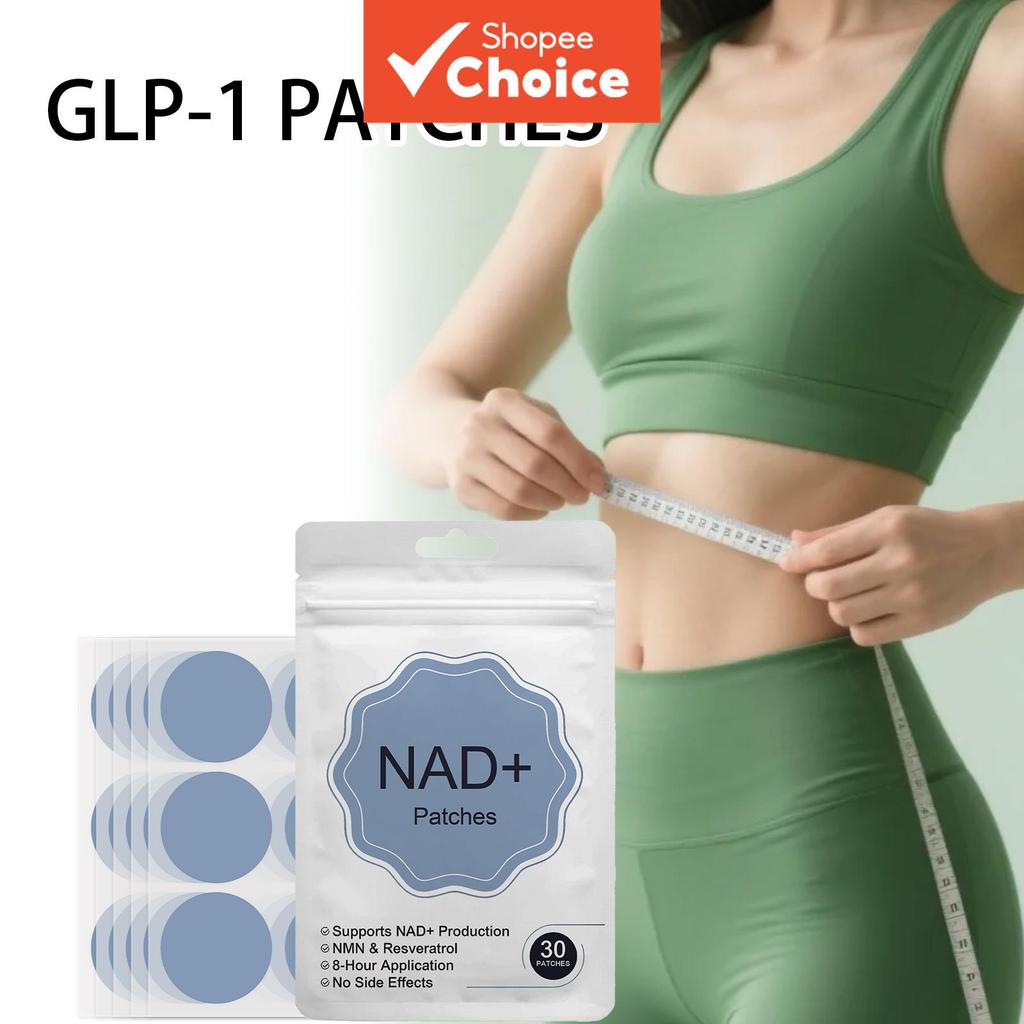  Patches Corporais Resveratrol & NAD+ 30 UNIDADES | Para uma Pele Visivelmente Mais Firme, Hidratada e um Rosto Mais