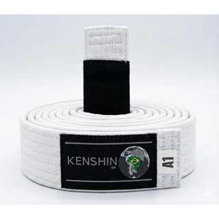 Faixa Jiu Jitsu Reforçada Kenshin Ideal para Uso Diário no Tatame com Ótimo Acabamento