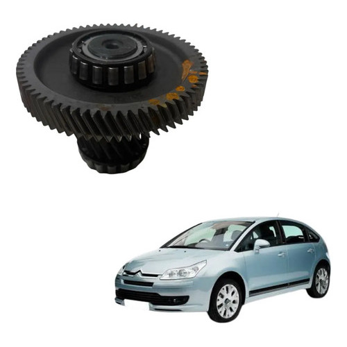 Coroa Pinhão Câmbio Al4 Automático 1.6 16v Citroen Prateado