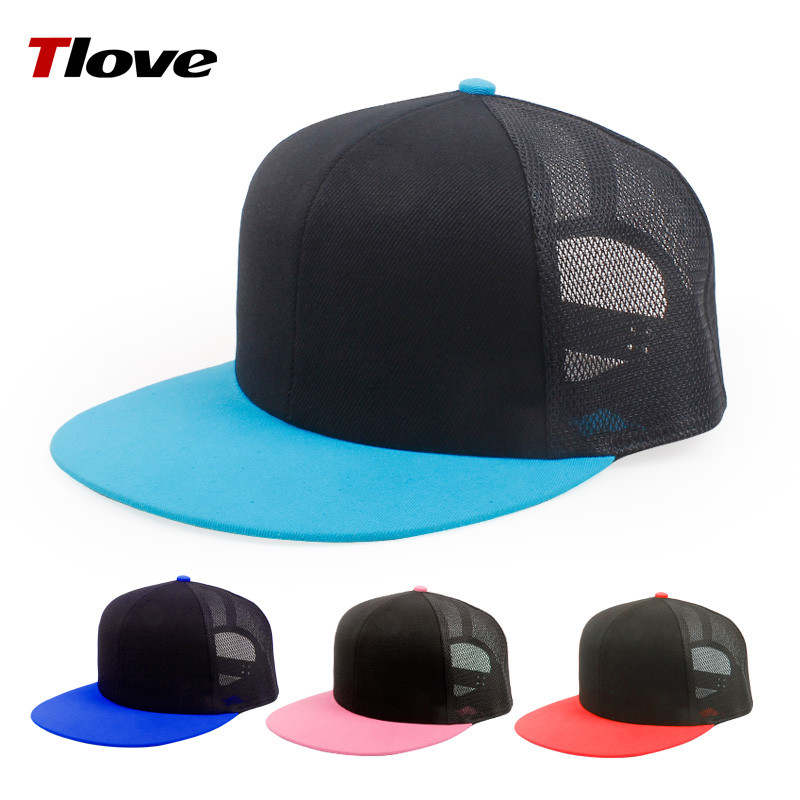 Tlove versão coreana na moda chapéu de aba plana chapéu de dança de rua Hip Hop chapéu de sol boné de beisebol femi