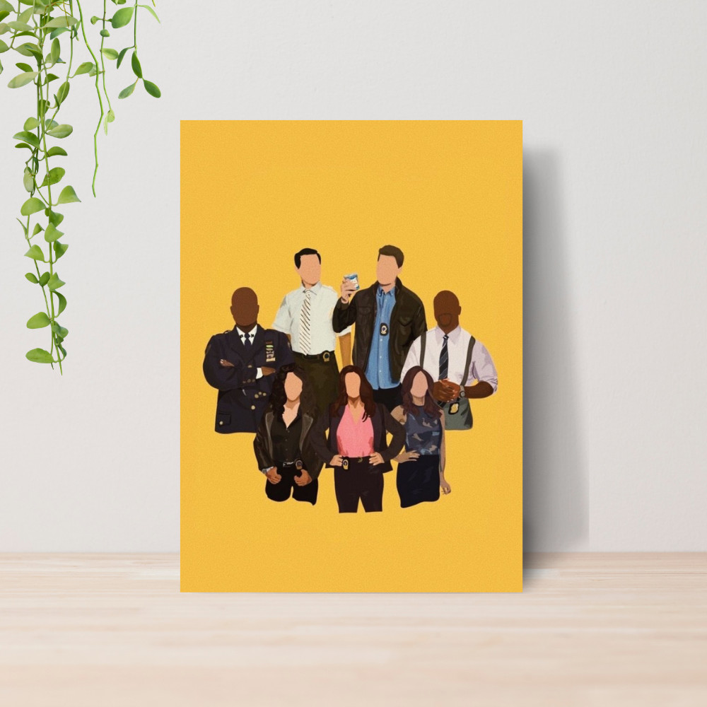 Quadro Decorativo Brooklyn Nine Nine Série 02 | Placa 20x28