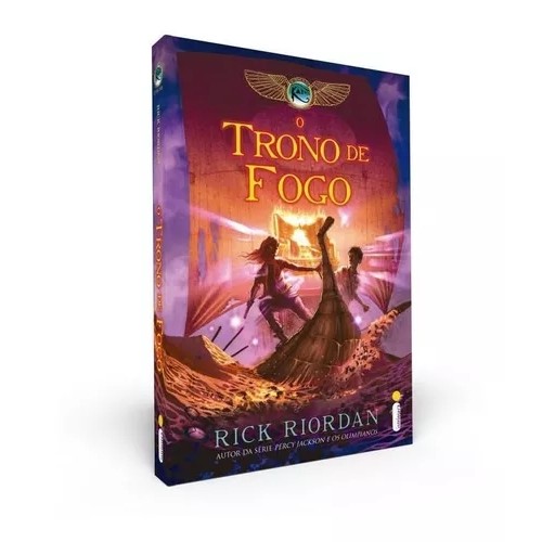 O TRONO DE FOGO- livro 2 autor Rick Riordan