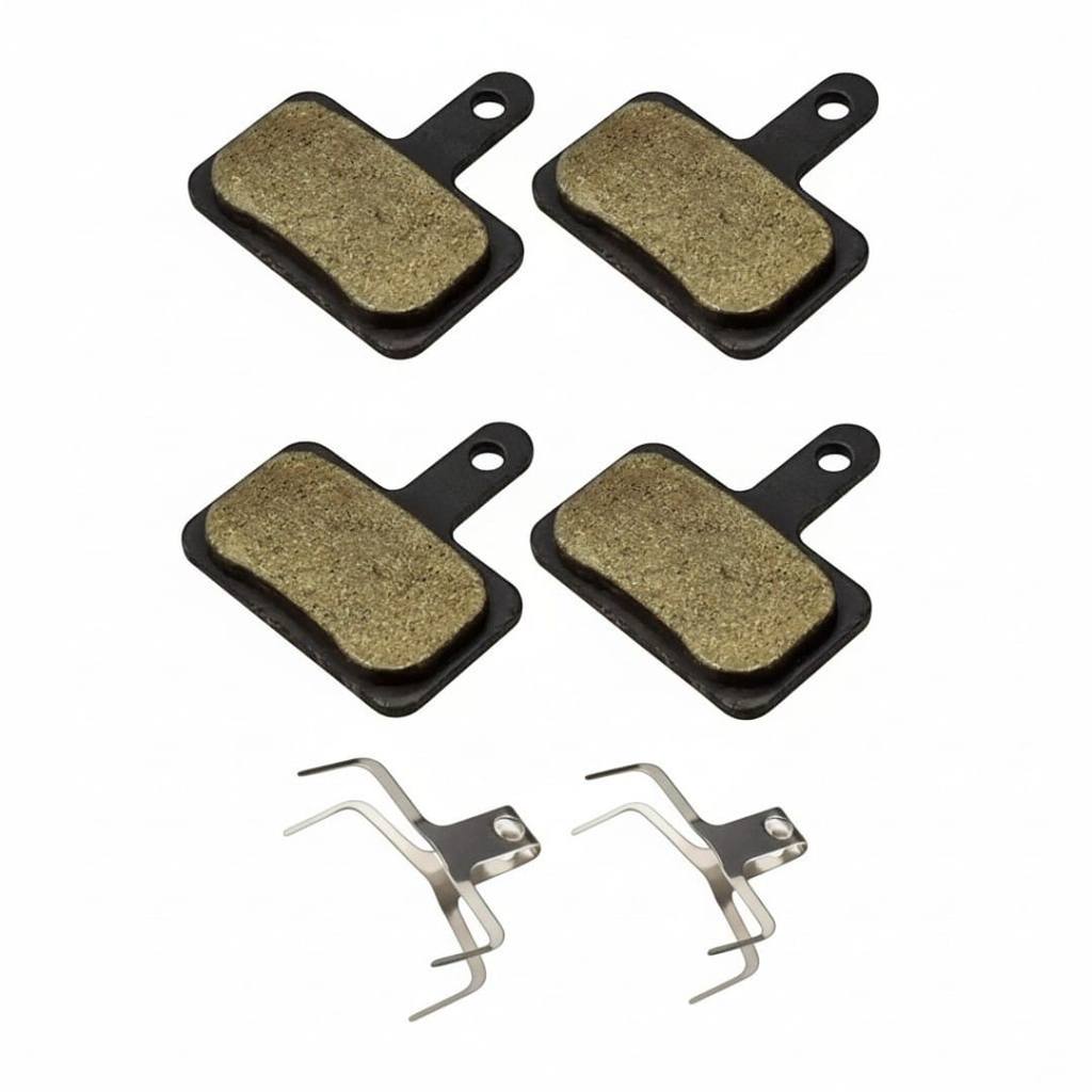 Kit 2 Par Pastilha Freio Disco Bike P/ M315 M395 M446 Mt200