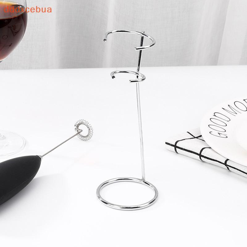 [dddxcebua] 1 Pc Misturador De Cozinha Stands Versátil Batedor De Ovos De Aço Inoxidável Descansa Braets De Prata