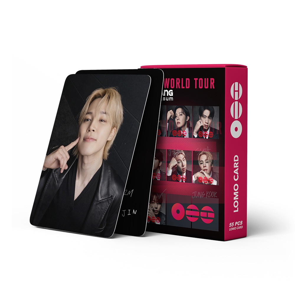 55pcs/box BTS Photocards WORLD TOUR ARIRANG KPOP LOMO Card