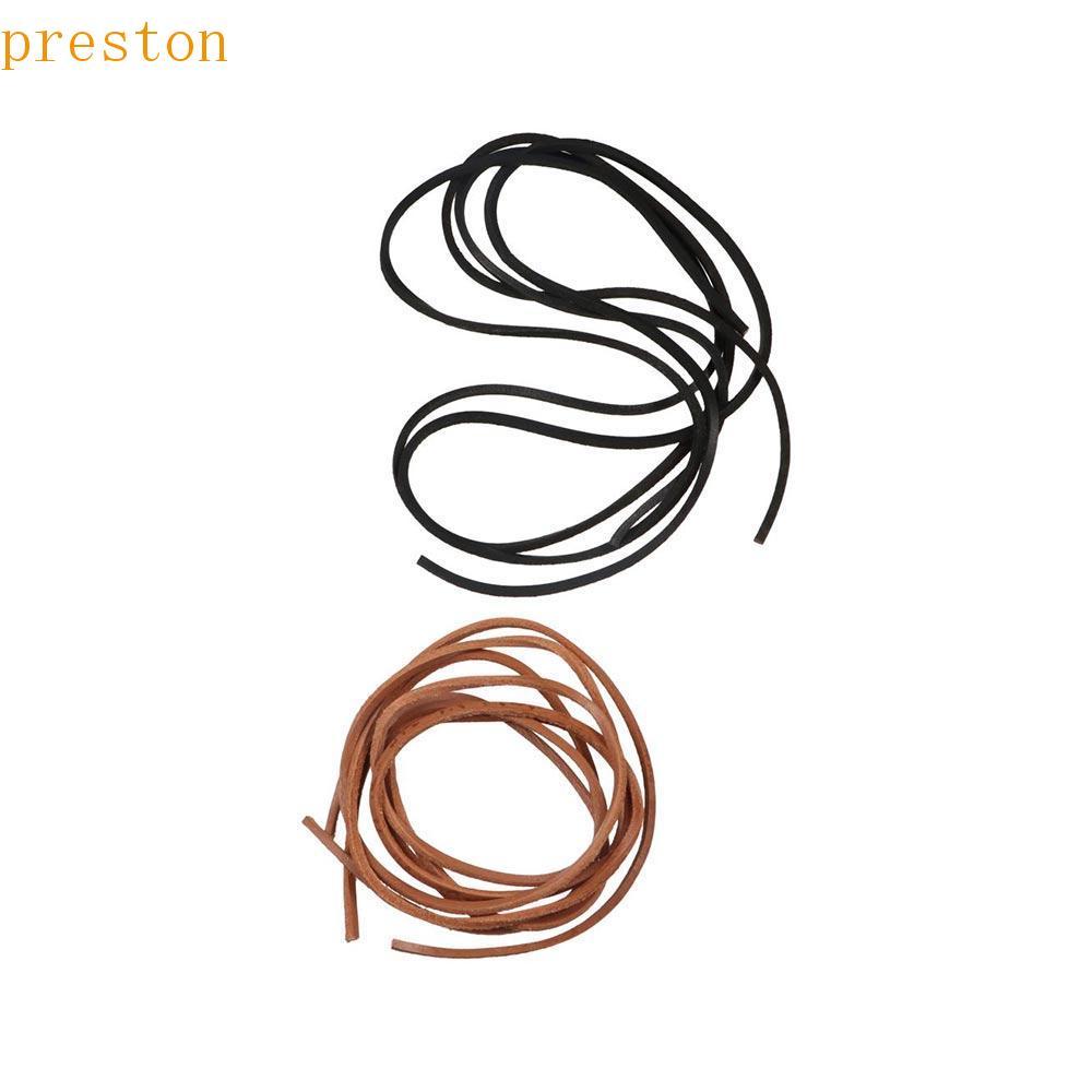 PRESTON Cadarços De Couro , 1 Par De Acessórios Para Sapatos , Bota Unissex