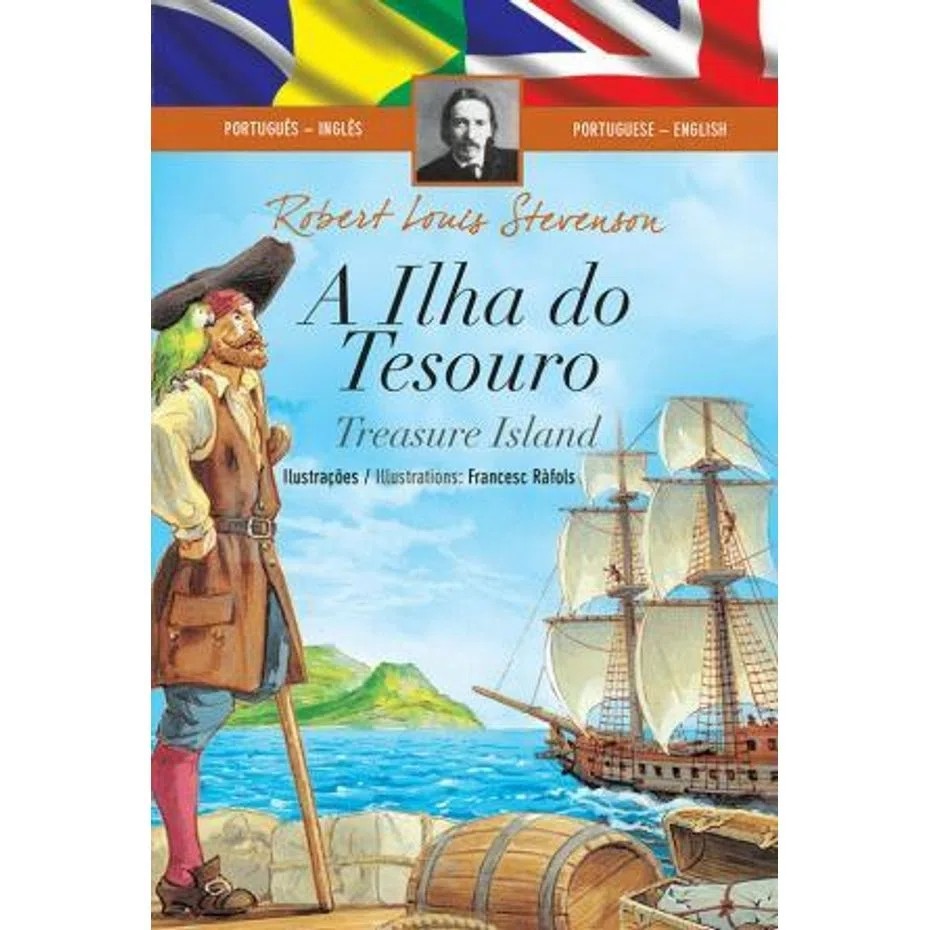 A ILHA DO TESOURO - TREASURE ISLAND autor ROBERT LOUIS STEVENSON