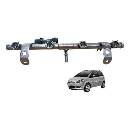 Flauta Bico Injetor Fiat Palio Idea 1.6 1.8 16v 2011 A 2018