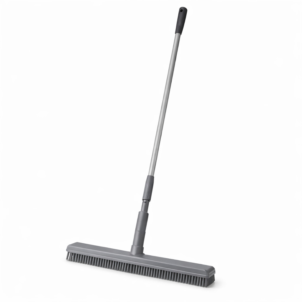 Vassoura Emborrachada 2 em 1 Rodo Multiuso Varre e Seca