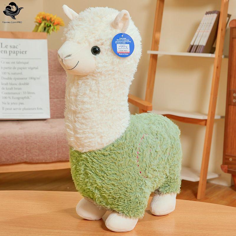 PFG 25cm Novo Alpaca Brinquedo De Pelúcia 3 Cores Bonito Animal Boneca Algodão Macio Decoração Do Escritório Em Casa Cri