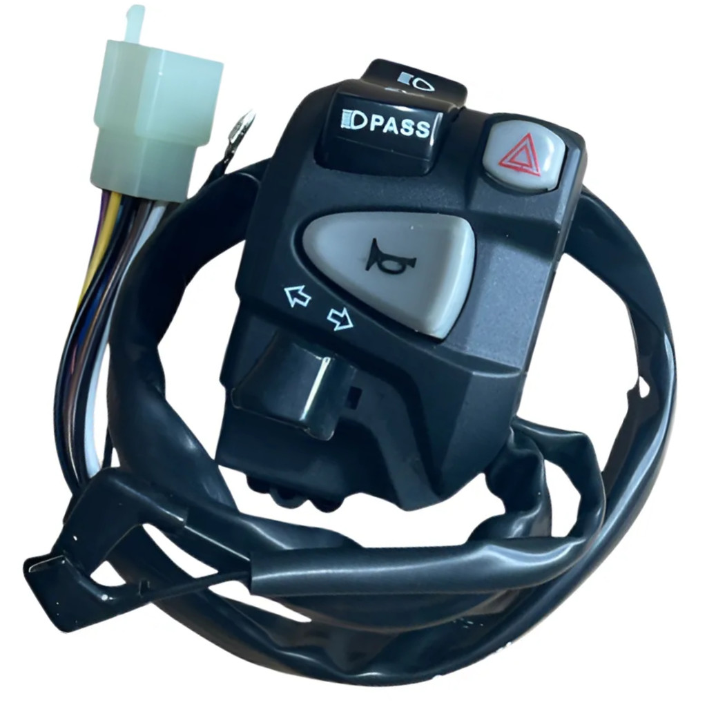 Punho Luz Fan Start Titan 150/160 Pisca Alerta + Lampejador Modelo nc 750 em Oferta na Shopee