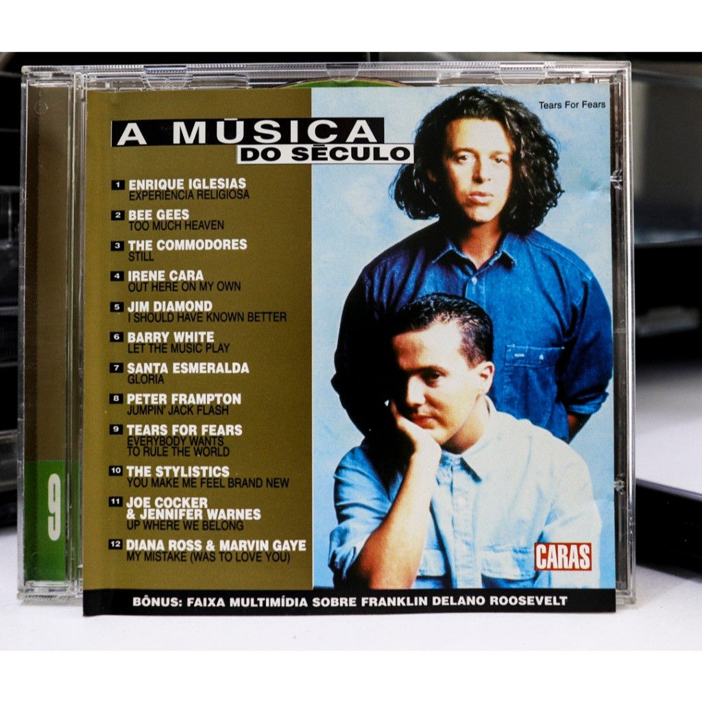 CD A MUSICA DO SÉCULO -VARIOUS  VOL. 9 (REVISTA CARAS)