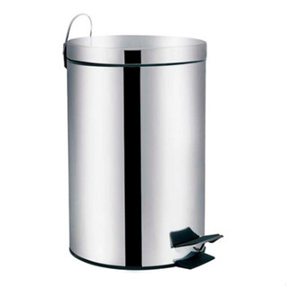 Lixeira Inox Pedal 20 Litros Mor Balde Interno Agata Cinza em Oferta na Shopee