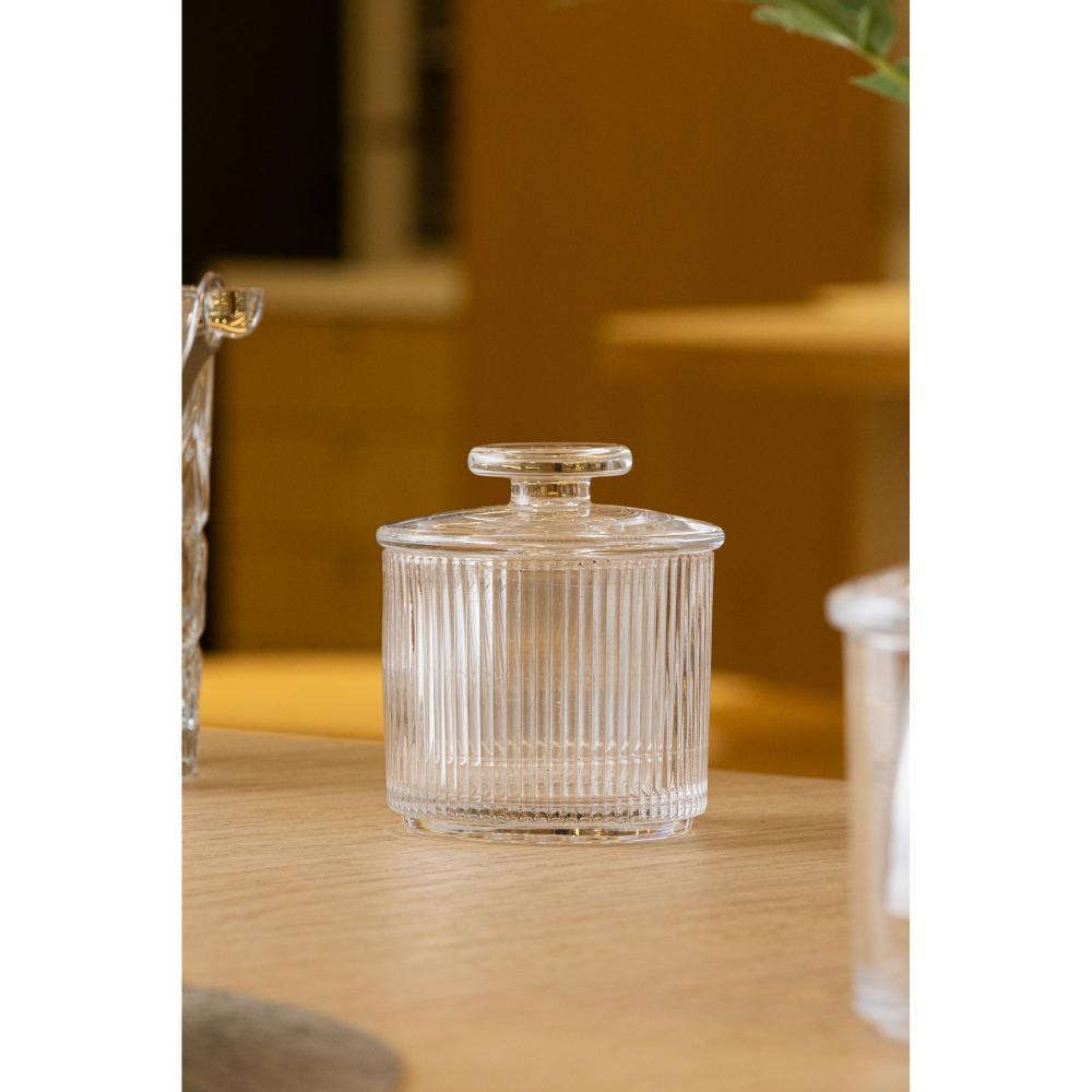 Manteigueira Francesa Wolff Lines 8,5cm x 10cm Cristal em Oferta na Shopee