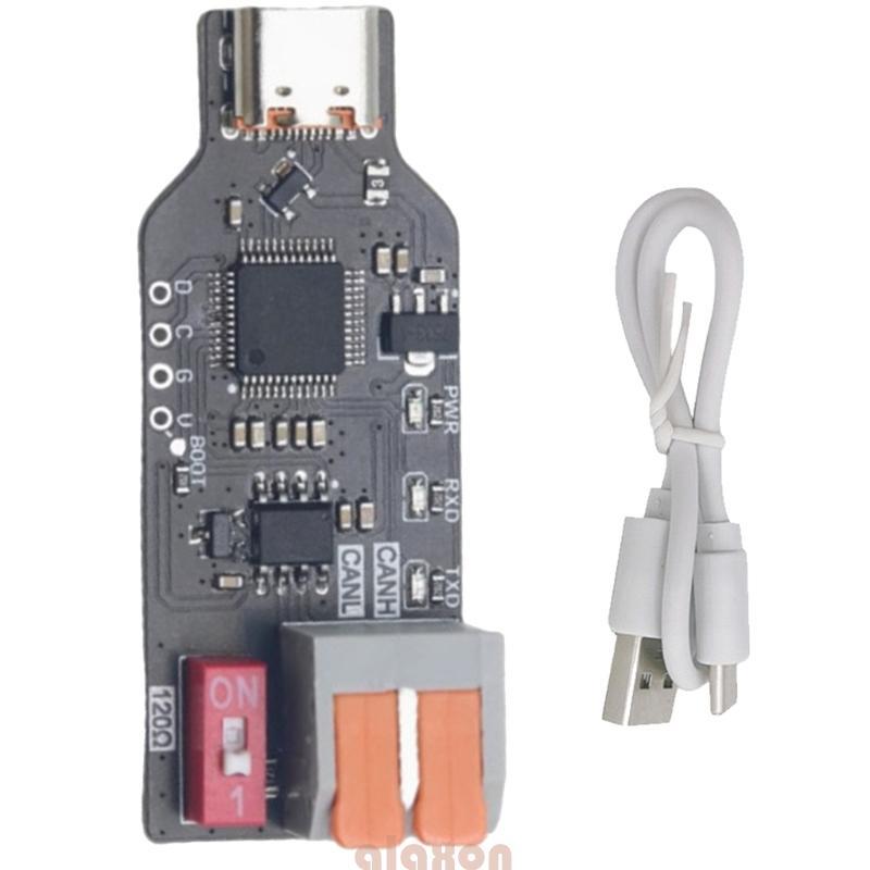 Adaptador USB Para CAN Transceptor CANABLE Compatível PCAN Hardware Código Aberto