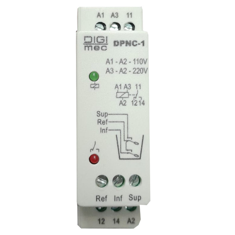 DPNC1 RELE NIVEL ELETRONICO POR BOIA DIGIMEC