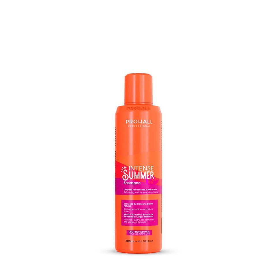 Shampoo Intense Summer hidratante e refrescante para fios leves  - 300ml