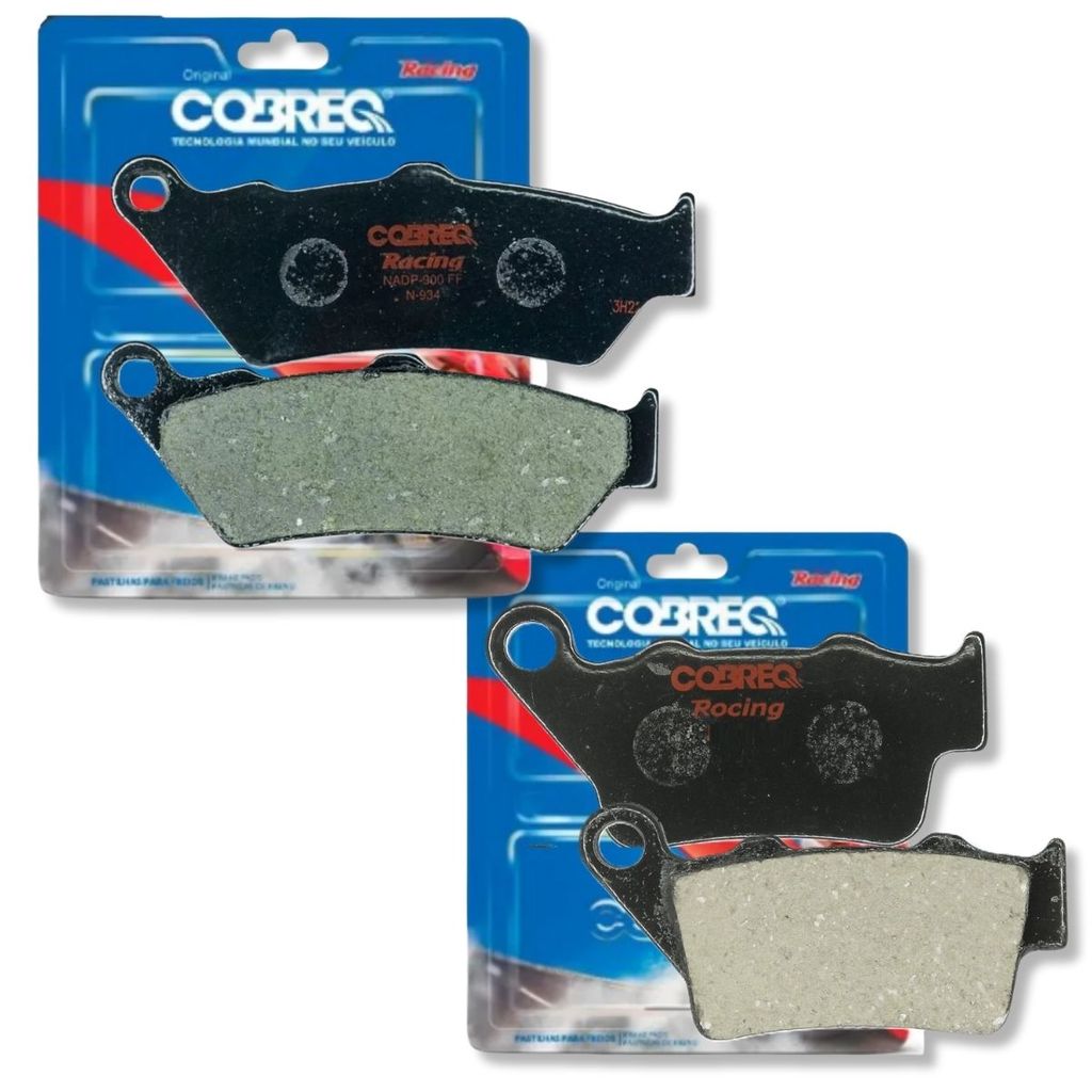 Kit Pastilhas de Freio Cb 500 Antiga 1998 A 2005 Cobreq Racing