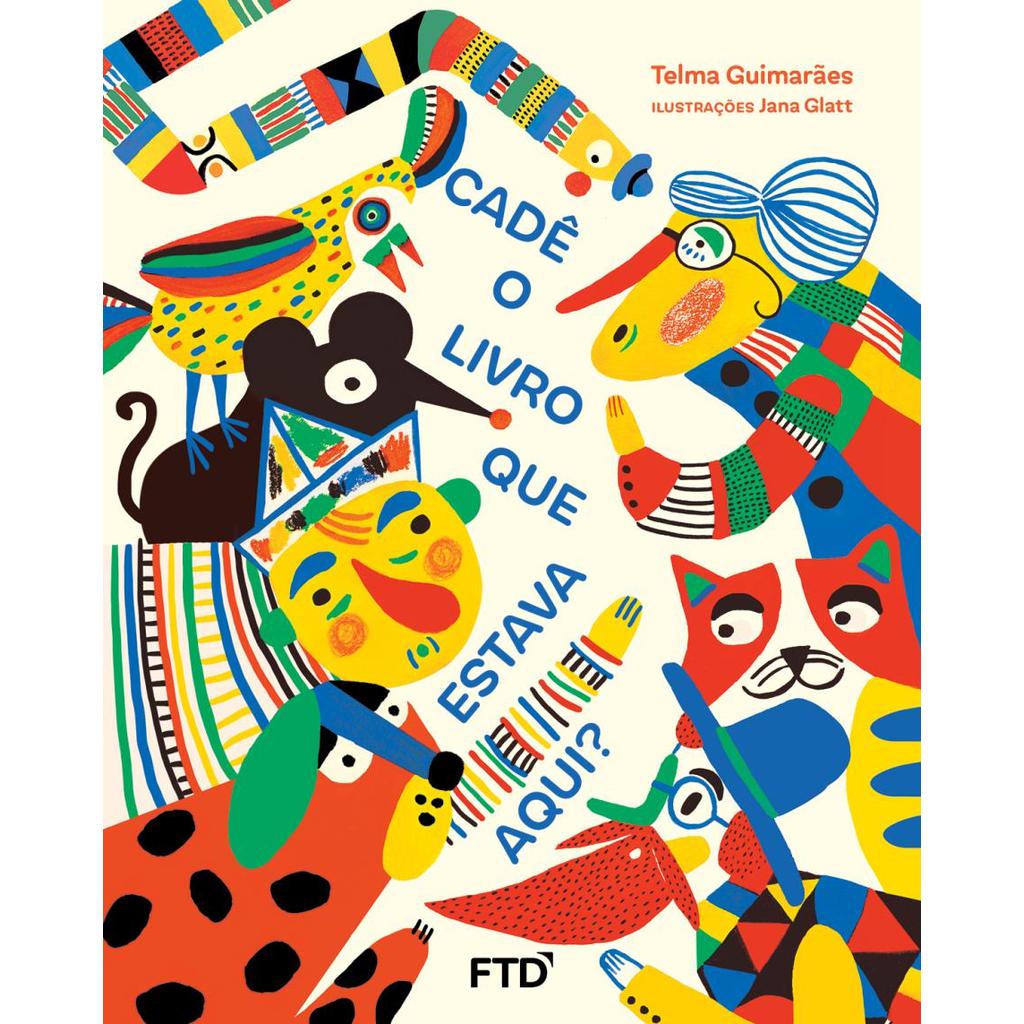 Livro Cadê o livro que estava aqui? - Livros Sorocaba