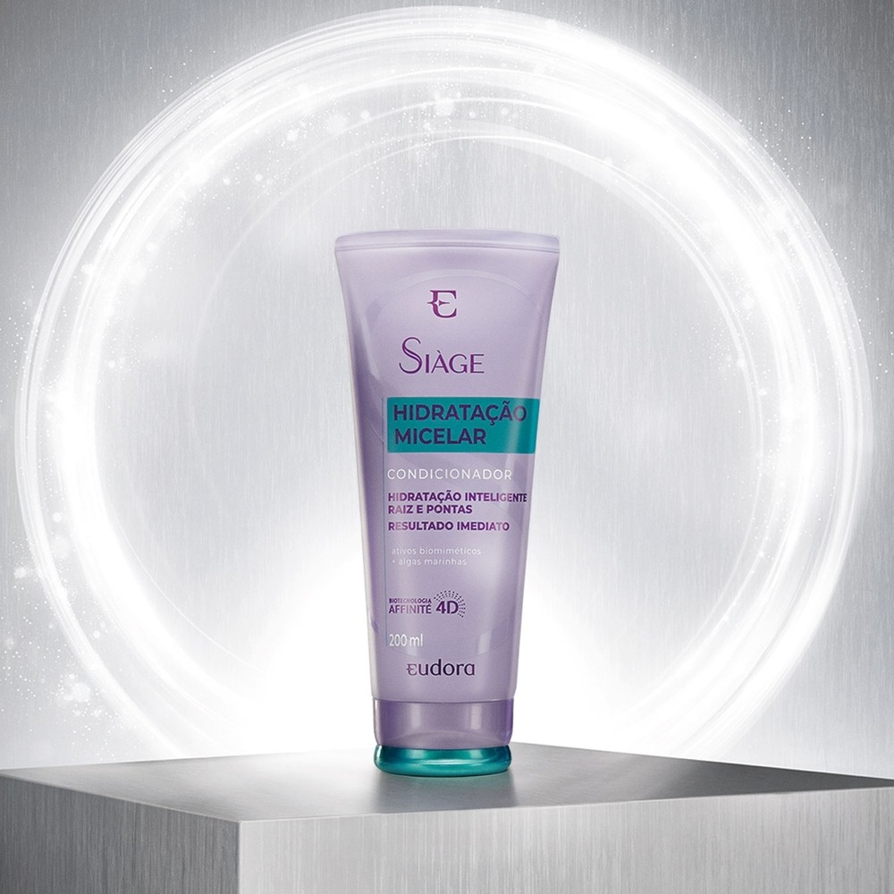 Eudora Siàge Hidratação Micelar Condicionador 250ml — imagem 2 de 2