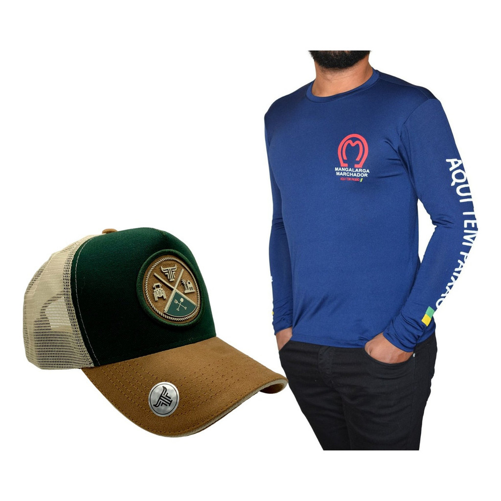 Kit Bone E Camisa Mangalarga Premium  Otima Qualidade