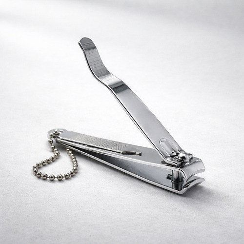 Cortador Alicate De Unha Grande Aço Cromado Profissional Premium C/ Lixa Manicure Pedicure