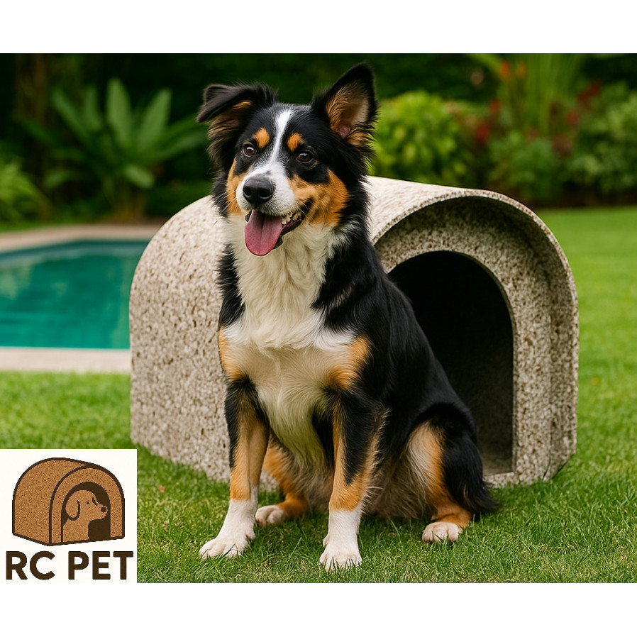 Casinha Pet Iglu Ecologica Material Reciclado Cachorros Cães Gatos e Animais Grande