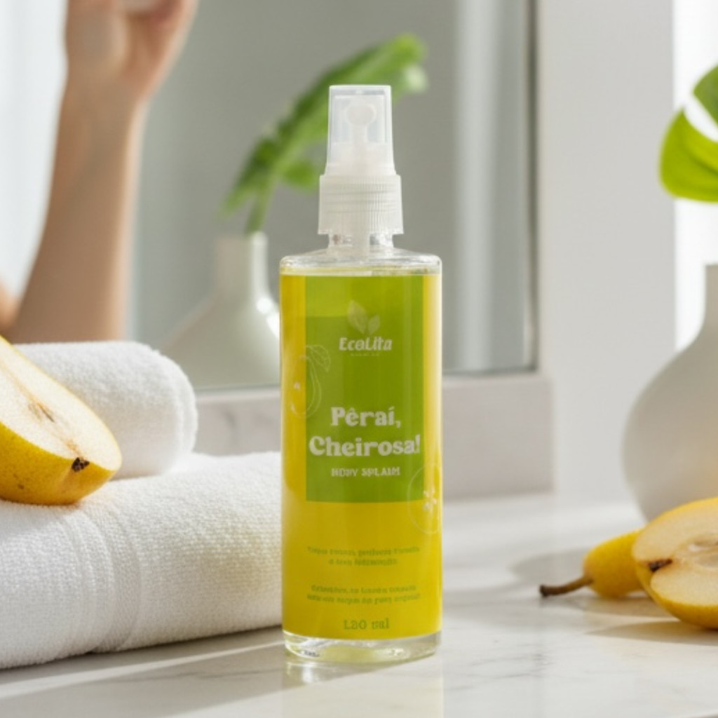 Body Splash | Pêraí, Cheirosa! | Frutado, Floral e Docinho! | Pêra Dourada com Laranja Doce. em Oferta na Shopee