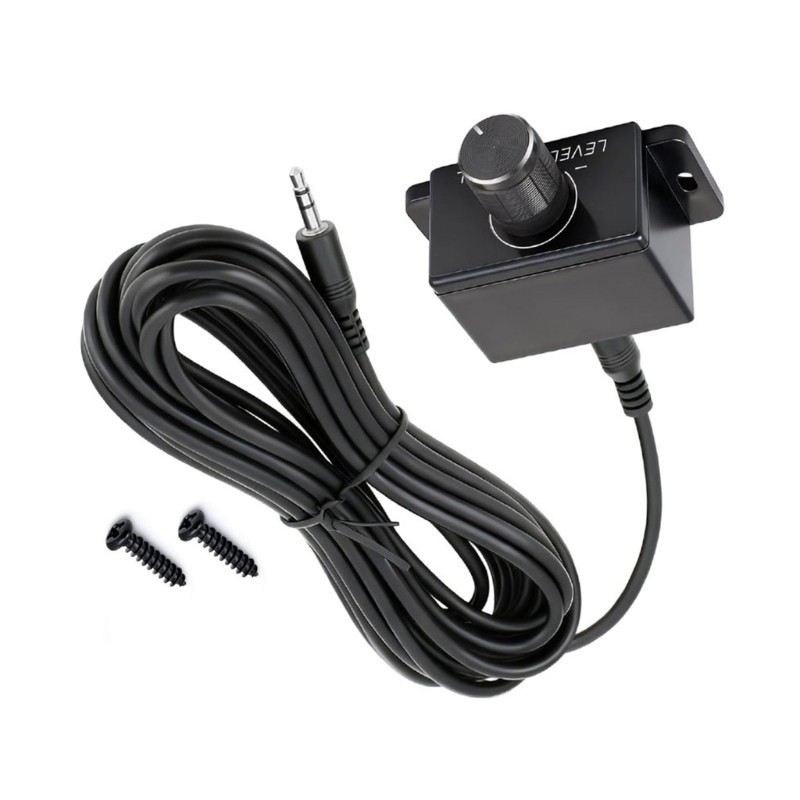 EC Fácil Instalação Baixo Subwoofer Ajustador Veículo Controlador De Áudio Botão Amplificador De Carro Regulador De Volu