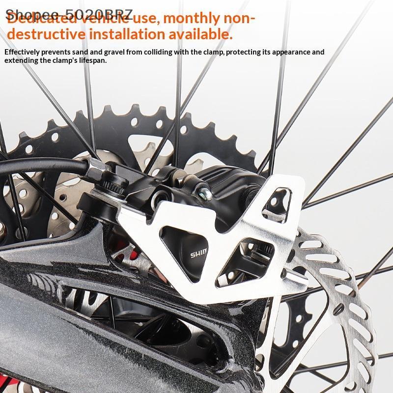 [THEBR] CNC Liga De Alumínio Mountain Bike Pinça Traseira Placa De Proteção Protetor De Bomba De Freio Traseiro Capa Pro