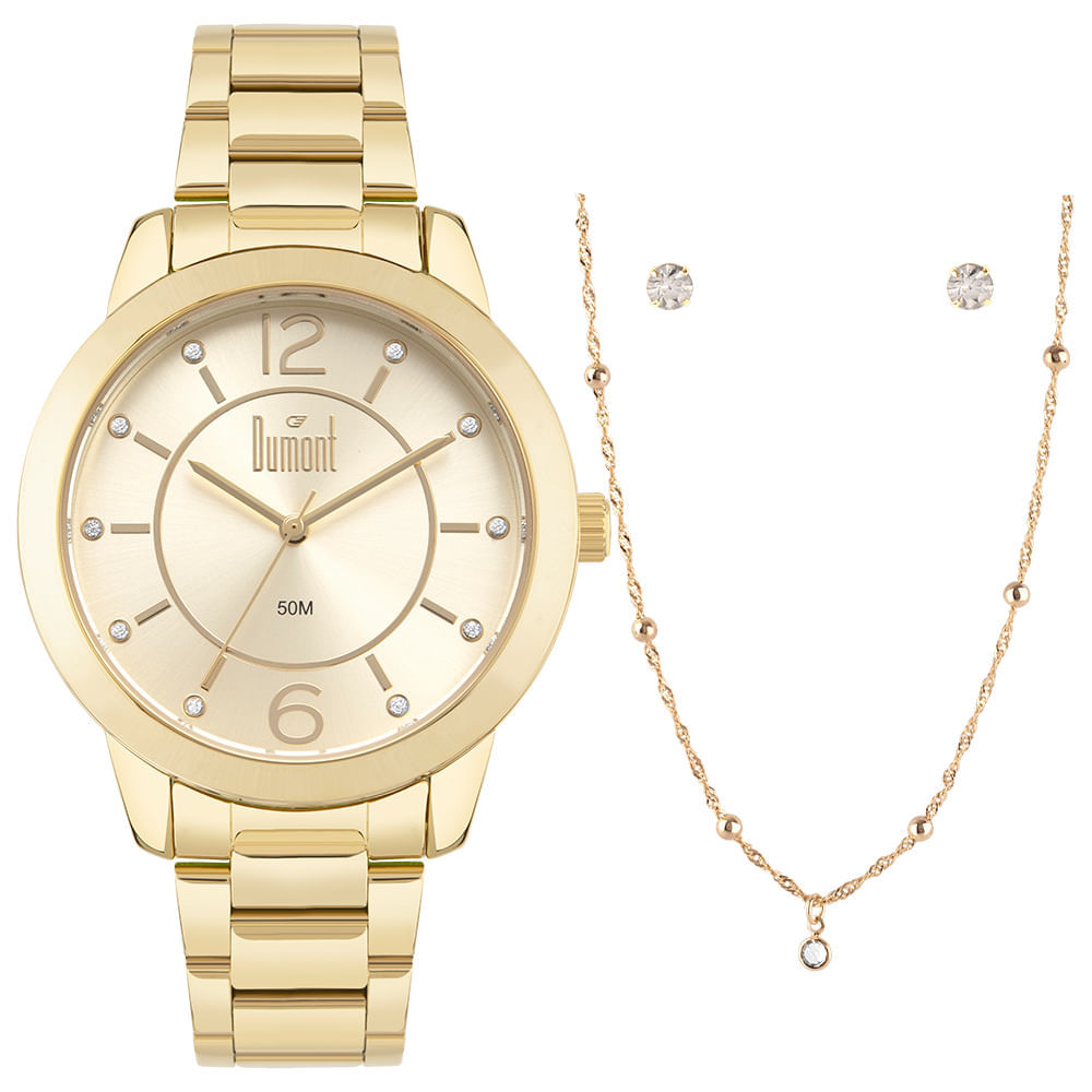 Kit Dumont Feminino Lady Dourado - DUPC21JAI/K1X