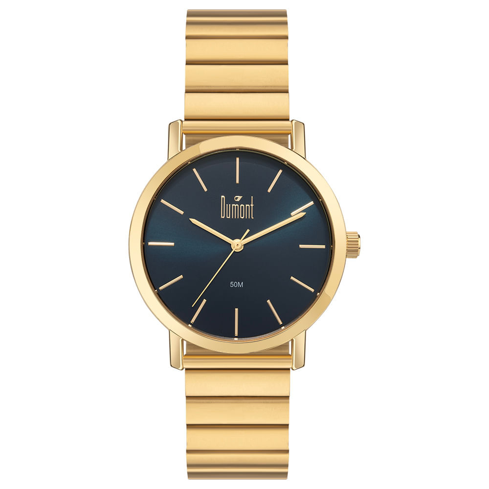 Relógio Dumont Masculino Traveller Dourado - DU2035MPA/4A em Oferta na Shopee