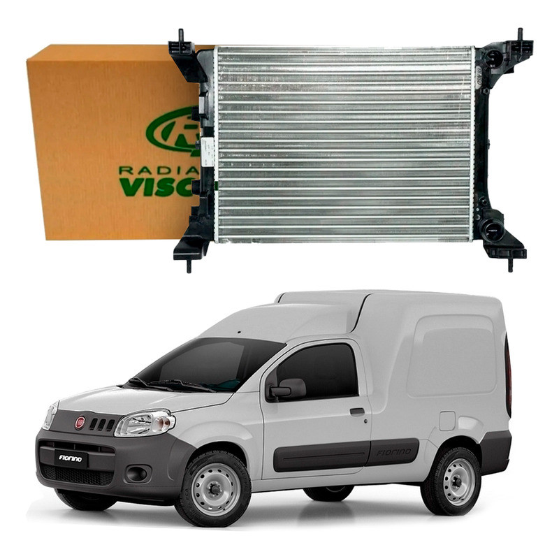 Radiador Agua, Fiorino 1.4 2014 A 2019