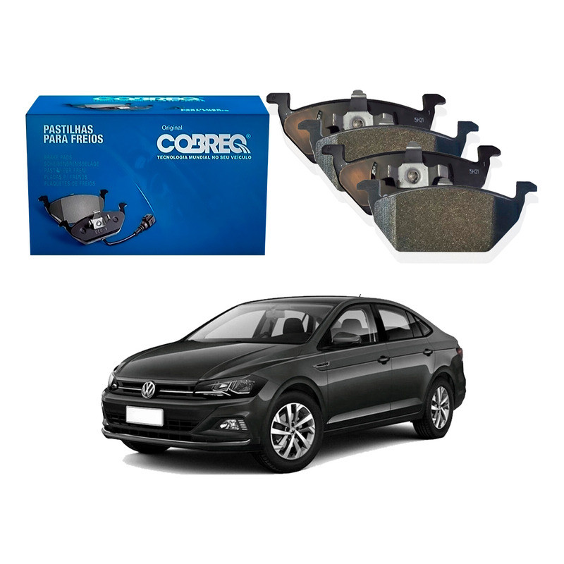 Pastilha Freio Dianteira Cobreq Virtus 1.6 2018 A 2022 em Oferta na Shopee