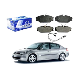 Pastilha Dianteira Megane Sedan 1.6 2.0 2007 A 2013