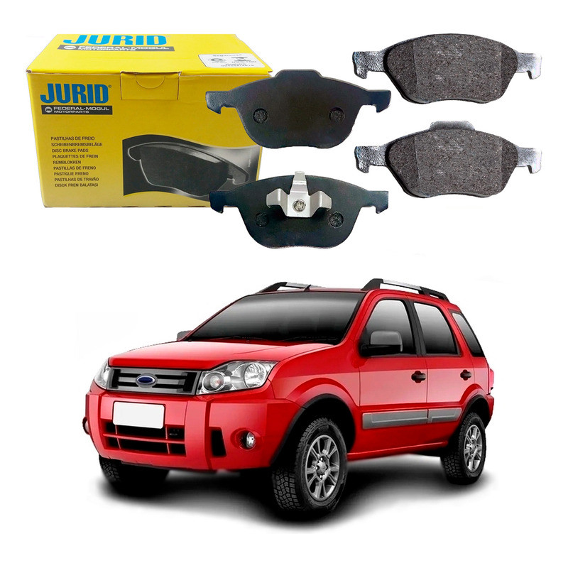 Pastilha Freio Dianteira Ecosport Automatica 2.0 2009 A 2012