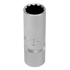 Soquete Vela 16mm 1/2'' CrV Stels 1363655 Automotivo
