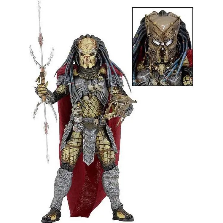 NECA Alien vs . Predator Series 17 Elder PVC Action Figure Modelo Brinquedo Colecionável Presente De Aniversário