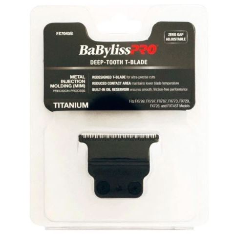 Lâmina para máquina de acabamento Babyliss Pro TOMB 45 T-Blade FX7045B - Original
