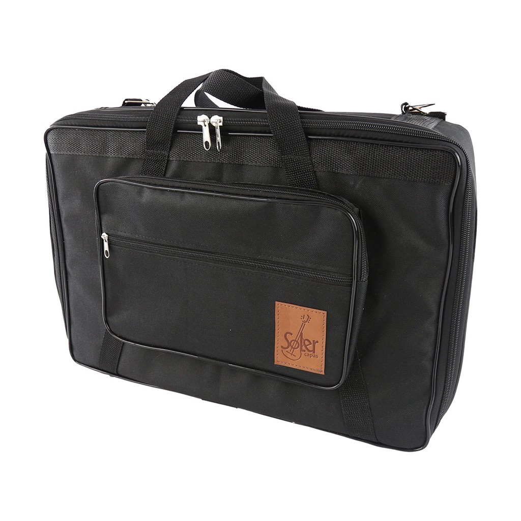 Capa Bag Pedaleira Acolchoada Luxo Pedalboard com bolso