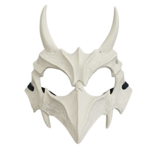 Máscara Decorativa Estilo Corvo para Fantasia Halloween em Oferta na Shopee