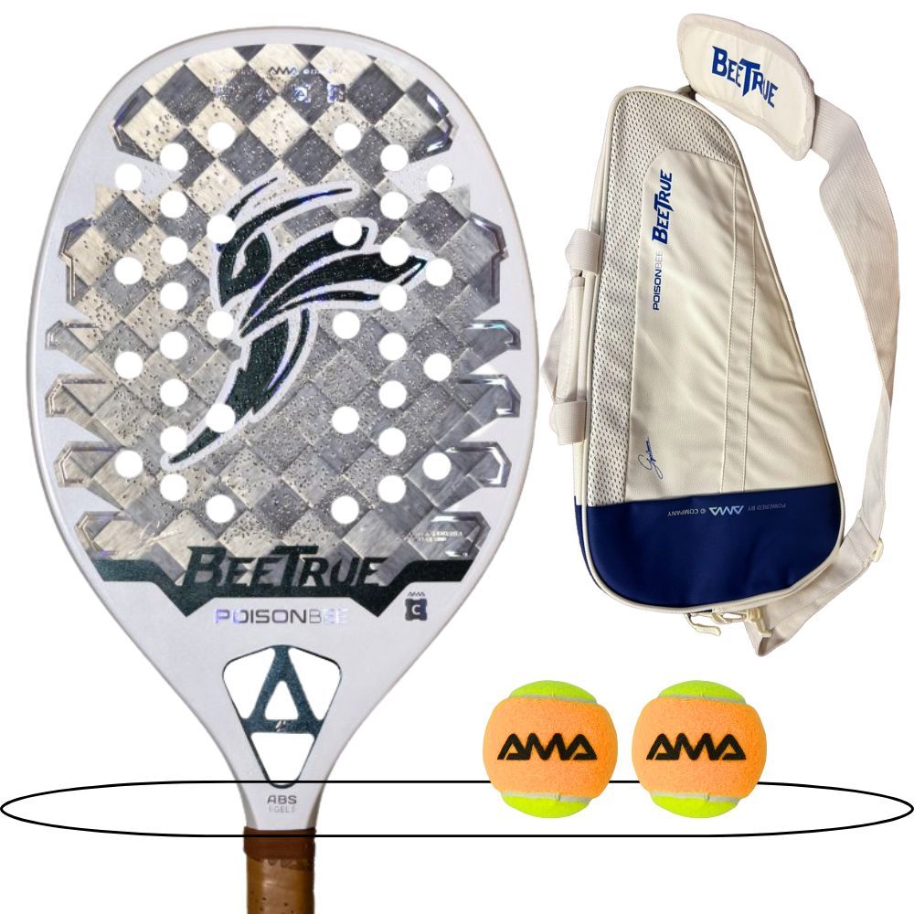 Raquete Beach Tennis Ama Beetrue Poison Bee 2026 em Oferta na Shopee