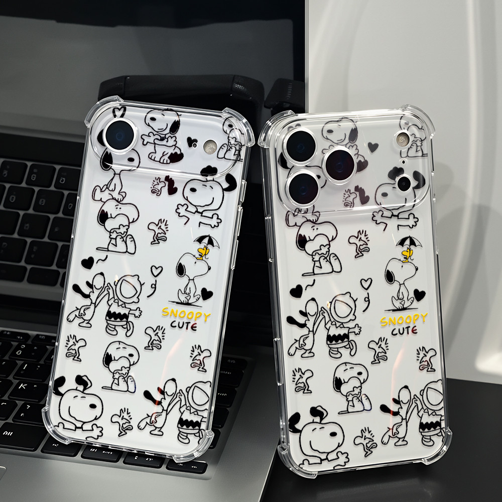 Capa Capinha Para SAMSUNG A01 A02 A03 A05 A05S A06 A07 A10 A11 A14 A15 com estampa de Snoopy cute J01145